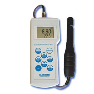 MÃ¡y Ä‘o EC-TDS-Máº·n-Nhiá»‡t Ä‘á»™ cáº§m tay Ä‘iá»‡n tá»­ hiá»‡n sá»‘ model Mi306