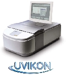 MÃ¡y quang phá»• tá»­ ngoáº¡i kháº£ kiáº¿n hai chÃ¹m tia model UVIKON XL