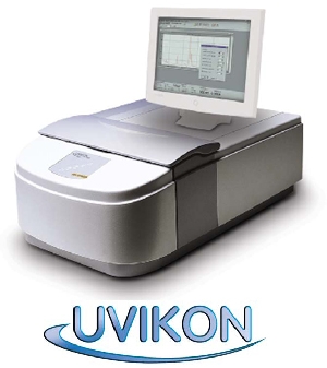 MÃ¡y quang phá»• tá»­ ngoáº¡i kháº£ kiáº¿n hai chÃ¹m tia model UVIKON XL